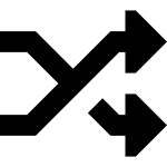 Shuffle SVG Icon
